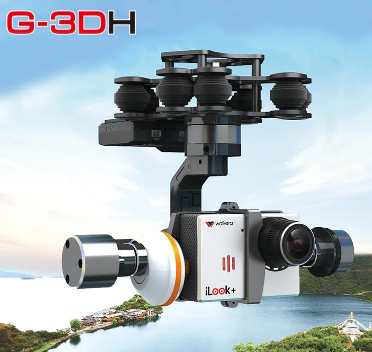 

Original Walkera G-3DH Brushless Camera Gimbal With 360 Degrees Tilt Control for iLook Gopro 3