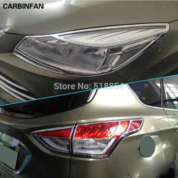 FIT FOR 2013 2014 2015 FORD ESCAPE KUGA CHROME FRONT + REAR TAILLIGHT LAMP COVER TRIM GARNISH BEZEL ACCESSORIES 6PCS/SET
FIT FOR 2013 2014 2015 FORD ESCAPE KUGA CHROME FRONT + REAR TAILLIGHT LAMP COVER TRIM GARNISH BEZEL ACCESSORIES 6PCS/SET