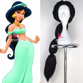 Halloween Jasmine Cosplay Wig Black Long Hair Aladdin and the Magic Lamp Role Play Halloween Braids Synthetic Hair
Halloween Jasmine Cosplay Wig Black Long Hair Aladdin and the Magic Lamp Role Play Halloween Braids Synthetic Hair