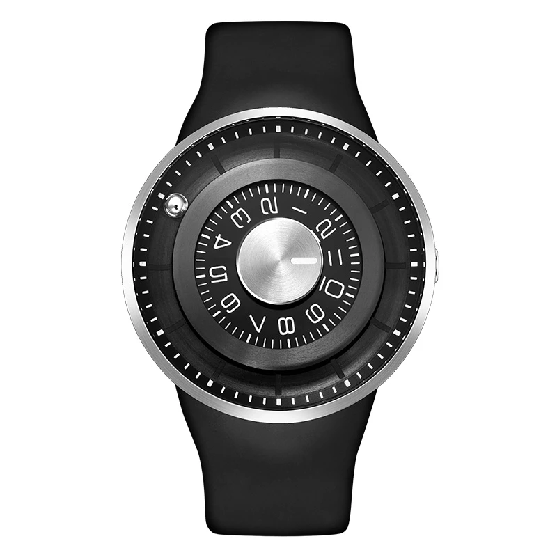 Creative Ball Rotation Brand New Men Watches Stainless Steel Silicone Strap Quartz Sport Watch Men Fashion Relogio Masculino
Creative Ball Rotation Brand New Men Watches Stainless Steel Silicone Strap Quartz Sport Watch Men Fashion Relogio Masculino