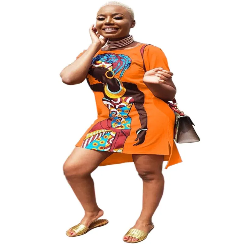African Clothes Casual African Girl Printing Mini Dress Women Traditional Dashiki O-Neck Short Sleeve T-Shirt Dress Robe Tee
African Clothes Casual African Girl Printing Mini Dress Women Traditional Dashiki O-Neck Short Sleeve T-Shirt Dress Robe Tee