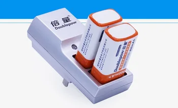2PCS High Capacity 9v 6f22 Rechargeable Battery 800mAh Microphone Multimeter batteries+ 1PCS 9V Battery Charger
2PCS High Capacity 9v 6f22 Rechargeable Battery 800mAh Microphone Multimeter batteries+ 1PCS 9V Battery Charger