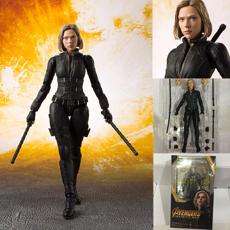 Movie Avengers Infinity War Figuarts Black Widow Natasha Romanoff Action Figure Model Toy Doll Gift
Movie Avengers Infinity War Figuarts Black Widow Natasha Romanoff Action Figure Model Toy Doll Gift