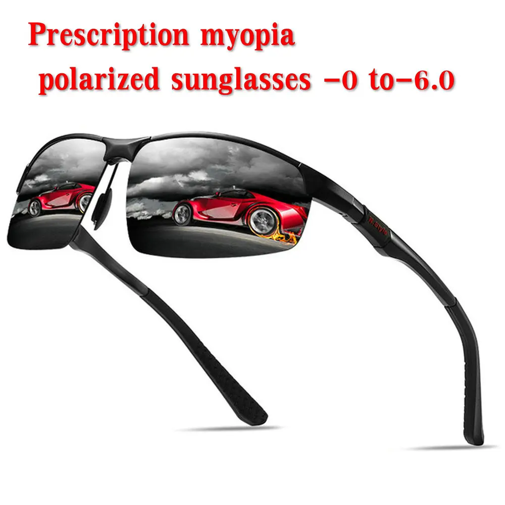 MINCL Aluminum magnesium Prescription Finished Polarized Myopia Sunglasses men Square mirrorShort sighted Optics Eyewear UV NX
MINCL Aluminum magnesium Prescription Finished Polarized Myopia Sunglasses men Square mirrorShort sighted Optics Eyewear UV NX