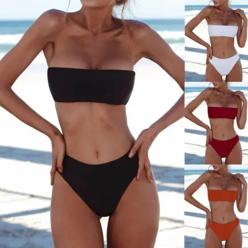 2018 New Summer Women Solid Bikini Set Push-up Padded Bra Swimsuit Swimwear Triangle Bather Suit Swimming Suit biquini
2018 New Summer Women Solid Bikini Set Push-up Padded Bra Swimsuit Swimwear Triangle Bather Suit Swimming Suit biquini