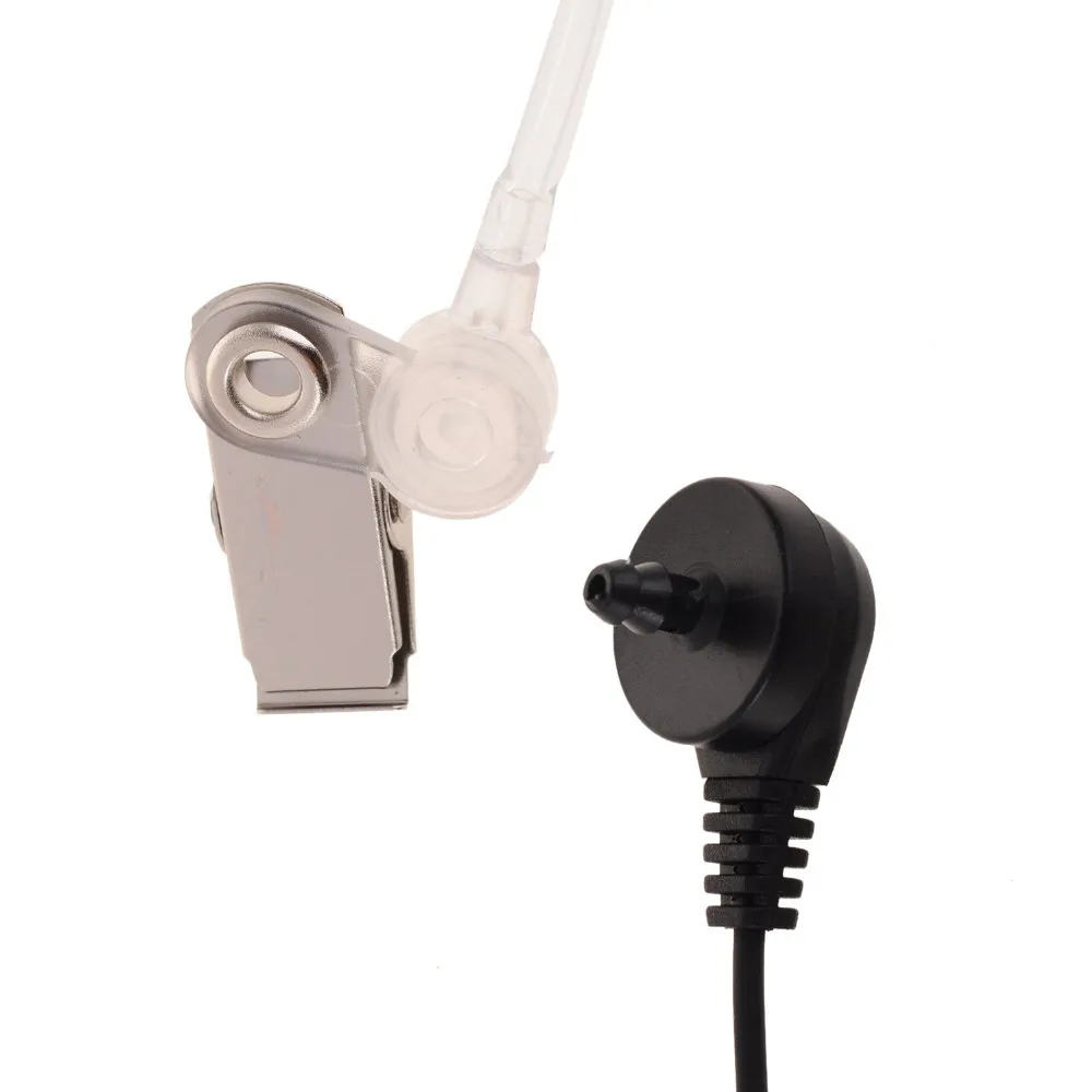Two way Radio Acoustic Tube Headset Earpiece For Motorola Walkie Talkie Radios Gp328 Gp338 Ptx760 HT750 With Mic PPT (1)