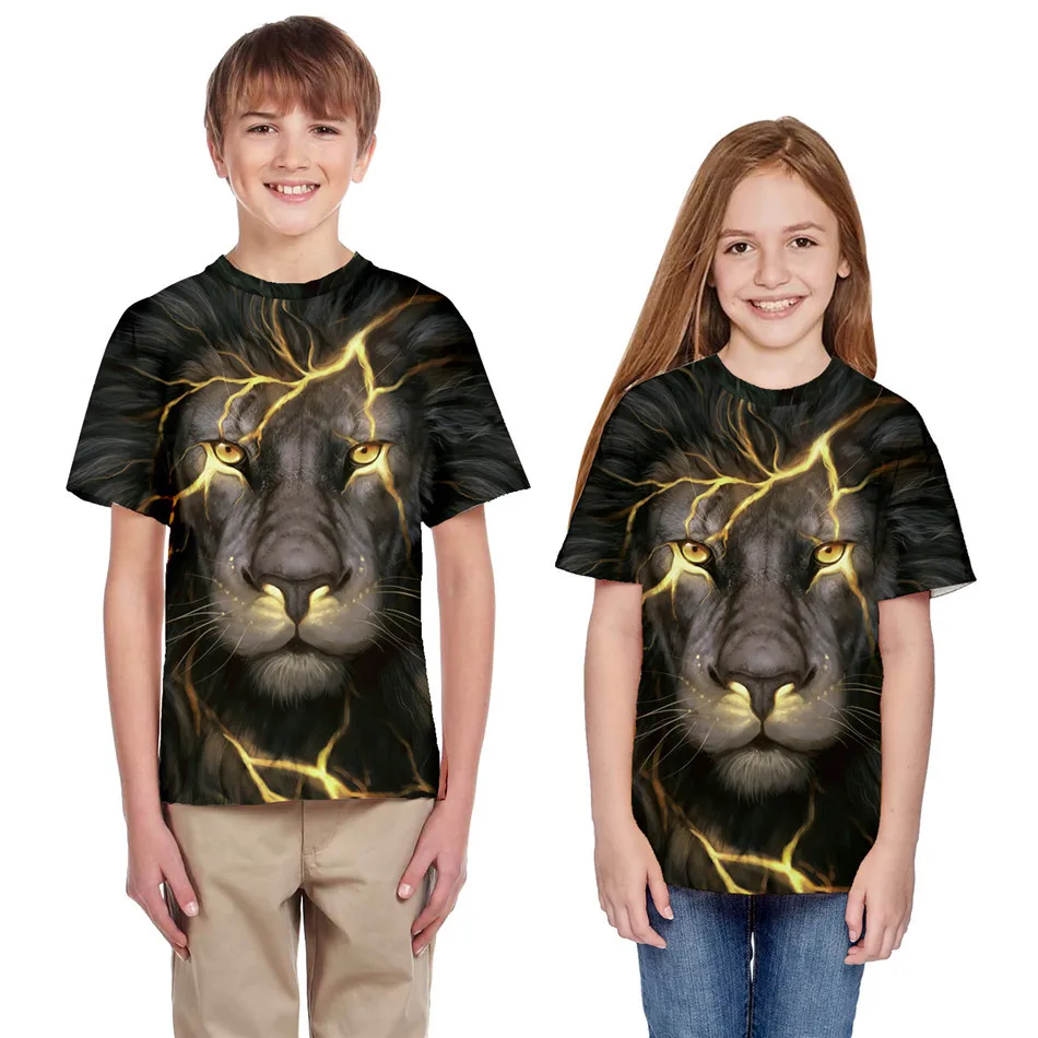 2019 Kids Children New Fashion Hoodies Boy/Girl 3D Sweatshirts Print Golden Lightning Animal Lion Hooded Hoody Tracksuits Tops
2019 Kids Children New Fashion Hoodies Boy/Girl 3D Sweatshirts Print Golden Lightning Animal Lion Hooded Hoody Tracksuits Tops