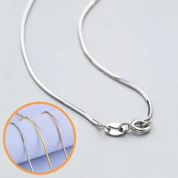S925 sterling silver snake bone necklace women simple fashion silver jewelry chain wholesale silver chain
S925 sterling silver snake bone necklace women simple fashion silver jewelry chain wholesale silver chain