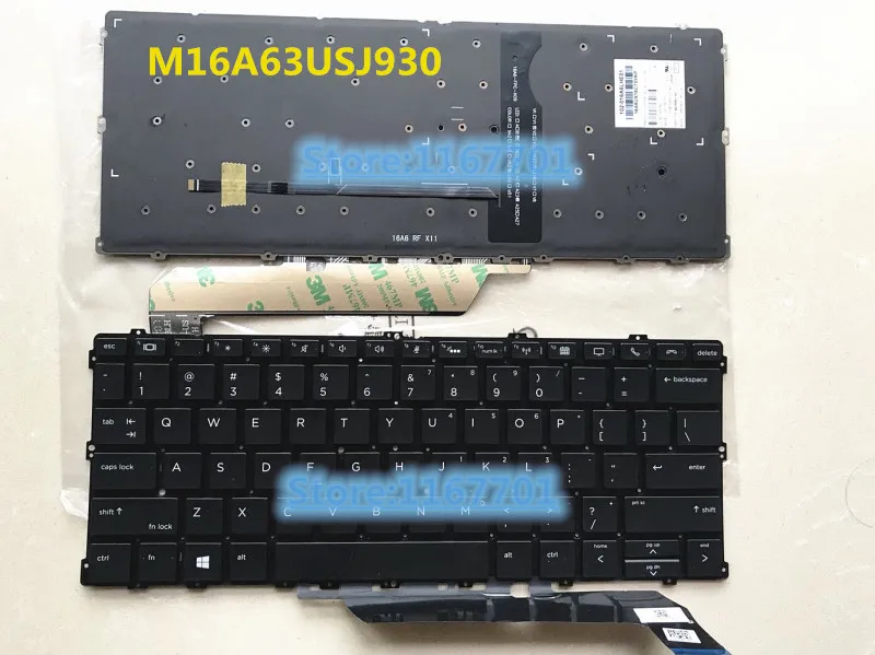 Клавиатура с подсветкой для ноутбука HP Elitebook X360 1030G2 1030 G2 904507 001 M16A63USJ930|Клавиатуры