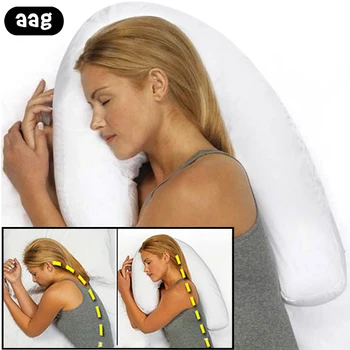 Soft Cotton U shape side sleeper Pro Pillow Neck Back waist support Spine Protection bed TV Side Sleeping Pillow Health Care
Soft Cotton U shape side sleeper Pro Pillow Neck Back waist support Spine Protection bed TV Side Sleeping Pillow Health Care