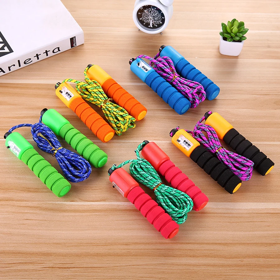 2.5m Jump Rope Crossfit Sponge Handle Skipping Ropes Counter for MMA Boxing Fitness Speed Rope Workout Fitness Gym Equipment
2.5m Jump Rope Crossfit Sponge Handle Skipping Ropes Counter for MMA Boxing Fitness Speed Rope Workout Fitness Gym Equipment