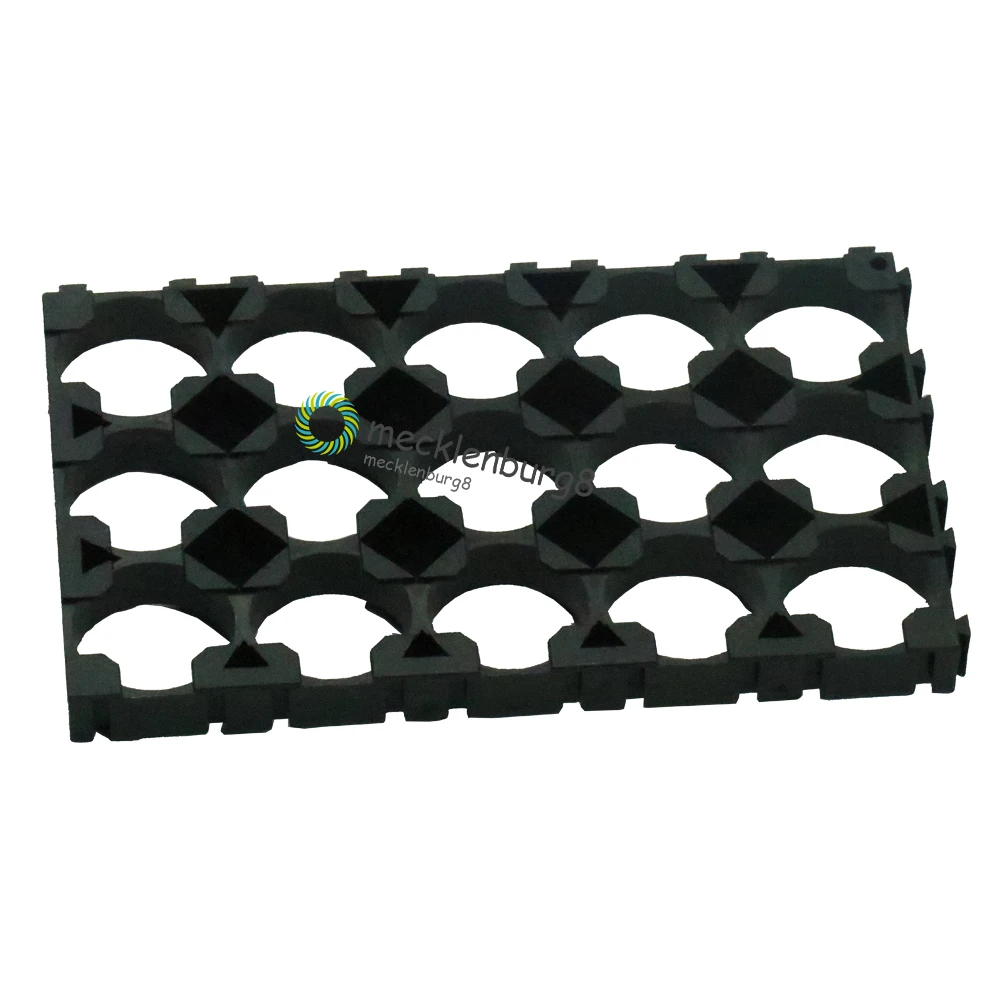 10 pieces. 3x5 Cell 18650 Battery Spacer Emitting Shell Plastic Heat Holder Bracket
10 pieces. 3x5 Cell 18650 Battery Spacer Emitting Shell Plastic Heat Holder Bracket