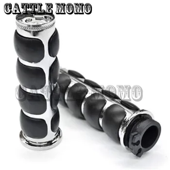 1" Handlebar Hand Grips For Honda Shadow 600 750 1100 VTX 1300 1800 GL 1200 1500 Motorcycle Grips Chrome/Black For Harley 
1" Handlebar Hand Grips For Honda Shadow 600 750 1100 VTX 1300 1800 GL 1200 1500 Motorcycle Grips Chrome/Black For Harley
