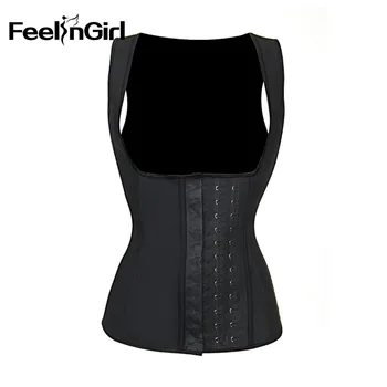 FeelinGirl 2018 U Style Neoprene Body Shapers Fat Burner Weight Loss Shapewear Slimming Waist Trainer Vest Underbust-E
FeelinGirl 2018 U Style Neoprene Body Shapers Fat Burner Weight Loss Shapewear Slimming Waist Trainer Vest Underbust-E