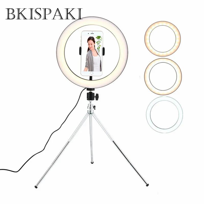 Portable Selfie Video Ring Light Dimmable LED Photo Studio Camera Phone Photography Enhancing with Phone Holder USB Ringlights
Portable Selfie Video Ring Light Dimmable LED Photo Studio Camera Phone Photography Enhancing with Phone Holder USB Ringlights