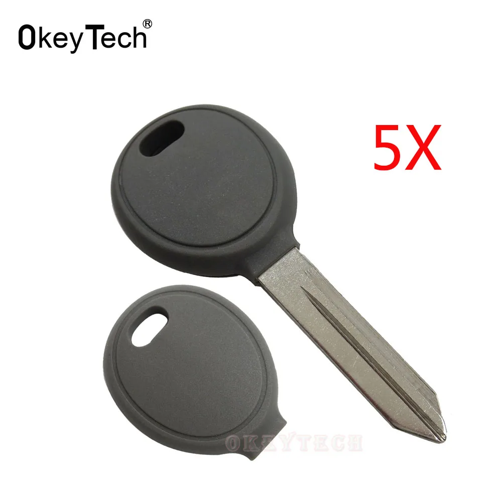 OkeyTech 5pcs/lot Transponder Chip Replacement Uncut Blank Key Cover Car Key Case Shell for Chrysler Dodge Jeep Free Shipping
OkeyTech 5pcs/lot Transponder Chip Replacement Uncut Blank Key Cover Car Key Case Shell for Chrysler Dodge Jeep Free Shipping