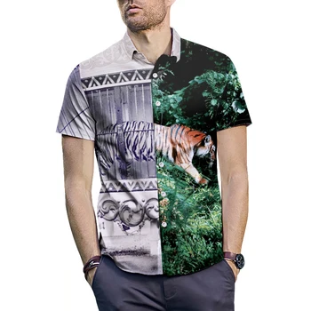 2020 New Summer Style Hawaiian Shirt Cotton Short-Sleeved Hawaiian Shirt Men Leisure Beach Hawaii Shirt for Male New Tops
2020 New Summer Style Hawaiian Shirt Cotton Short-Sleeved Hawaiian Shirt Men Leisure Beach Hawaii Shirt for Male New Tops