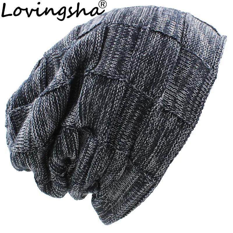 LOVINGSHA Brand Plaid Design Women Baggy Knitted Knit Skullies Bonnet Warm Hats For Girl Beanie Men Faux Fur Winter Hat Caps
LOVINGSHA Brand Plaid Design Women Baggy Knitted Knit Skullies Bonnet Warm Hats For Girl Beanie Men Faux Fur Winter Hat Caps