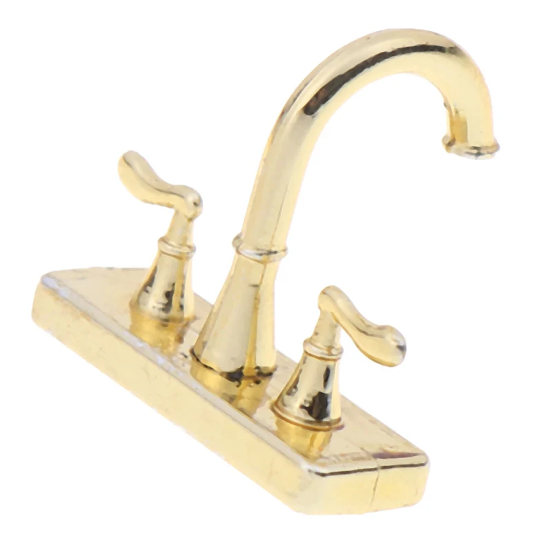 1Pcs Alloy Bathtub Faucet Simulation Water Tap Model Furniture Toys for Doll House Decoration 1/12 Dollhouse Miniature Acc
1Pcs Alloy Bathtub Faucet Simulation Water Tap Model Furniture Toys for Doll House Decoration 1/12 Dollhouse Miniature Acc