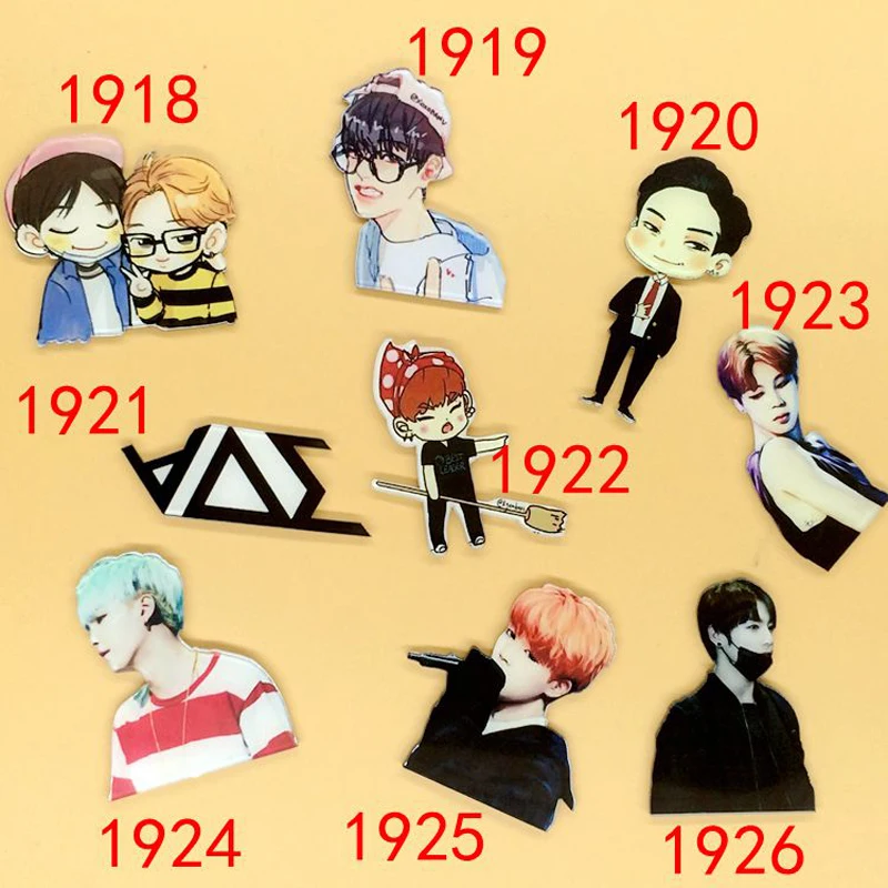 1PC Acrylic Brooches Cartoon EXO Oh Se Hun Park Chan Yeol Brooches Backpack Student Clothes Brooches Pins Bag Decor Brooch Badge
1PC Acrylic Brooches Cartoon EXO Oh Se Hun Park Chan Yeol Brooches Backpack Student Clothes Brooches Pins Bag Decor Brooch Badge