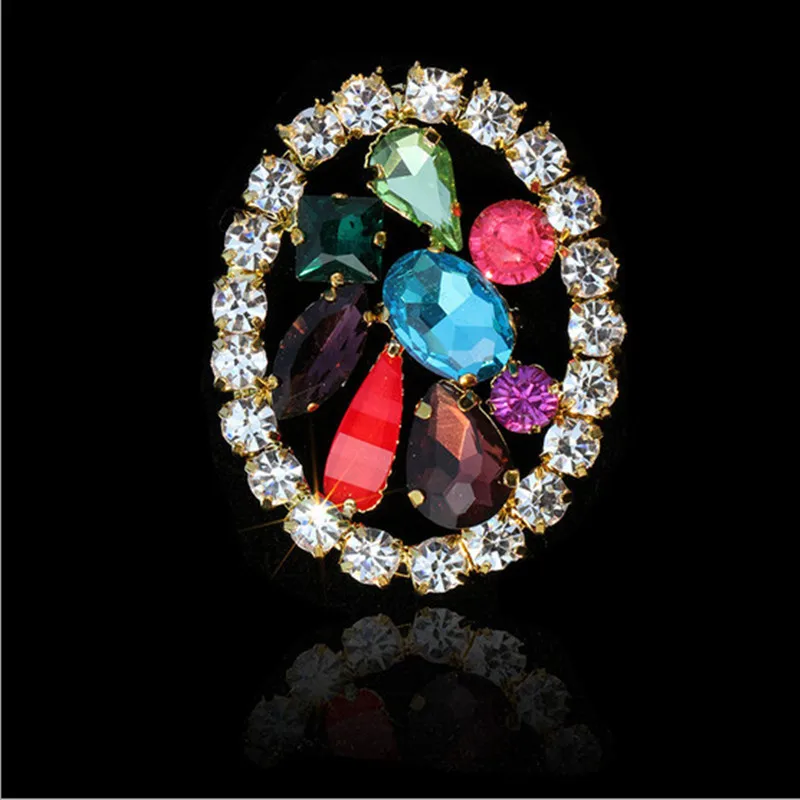 2 pcs 4-Holes Shank 1.5*2 Inches Oval Luxurious Rhinestones Coat Buttons Buttons Sew on
2 pcs 4-Holes Shank 1.5*2 Inches Oval Luxurious Rhinestones Coat Buttons Buttons Sew on