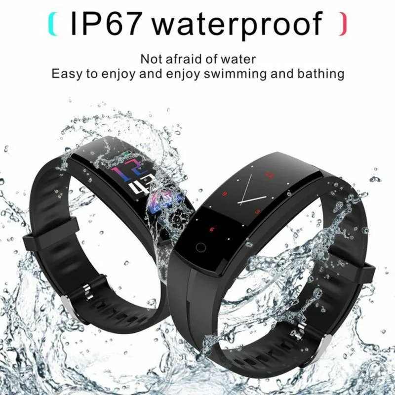 2019 Color Screen Smart Bracelet Unisex Touch Screen Blood Pressure / Heart Rate / Blood Oxygen Monitoring Fitness Bracelet
2019 Color Screen Smart Bracelet Unisex Touch Screen Blood Pressure / Heart Rate / Blood Oxygen Monitoring Fitness Bracelet
