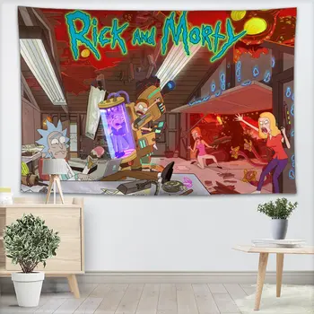130x150CM,140X250CM Rick And Morty Tapestry Wall Hanging Tapestries Forest Tapestry Bedspread Yoga Mat Blanket Bed Table Cloth
130x150CM,140X250CM Rick And Morty Tapestry Wall Hanging Tapestries Forest Tapestry Bedspread Yoga Mat Blanket Bed Table Cloth