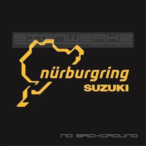 Наклейка на 2 шт. пара Suzuki Nurburgring логотип эмблема спортивный велосипед мотоцикл GP