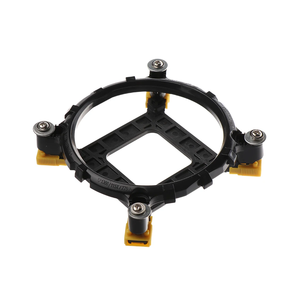 1Set CPU Cooler Mounting Bracket PC Cooling Fans Heatsink Holder Base Desktop Motherboard Mount Fan Component For 1150 1156 1155
1Set CPU Cooler Mounting Bracket PC Cooling Fans Heatsink Holder Base Desktop Motherboard Mount Fan Component For 1150 1156 1155