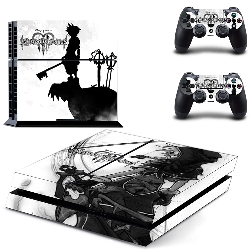 Стикер OSTSTICKER Kingdom Hearts Vinly PS4 наклейка для Sony консоль и 2 контроллера Наклейка