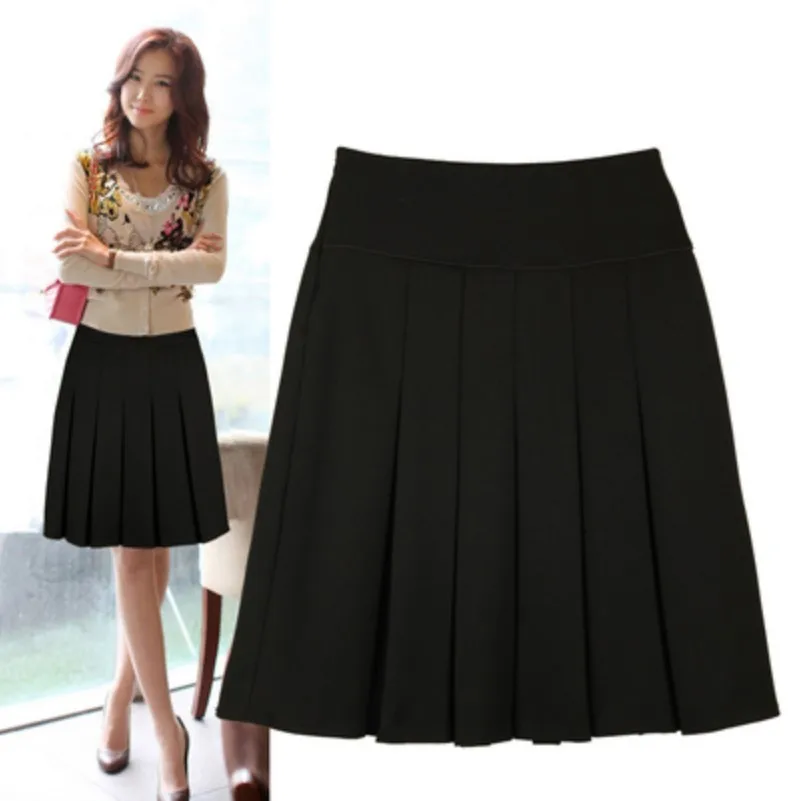 Autumn Winter Spring Women Skirt High Waist Pleated Skirt Plus Size Woolen Skirt Black Casual Skirts Women LY296
Autumn Winter Spring Women Skirt High Waist Pleated Skirt Plus Size Woolen Skirt Black Casual Skirts Women LY296