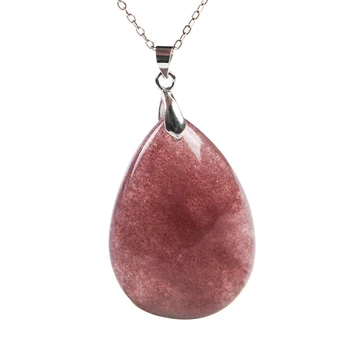 Genuine Natural Red Ice Strawberry Quartz Necklace Pendant 29x21x10mm Women Men Love Crystal Healing Fashion Pendant Jewelry
Genuine Natural Red Ice Strawberry Quartz Necklace Pendant 29x21x10mm Women Men Love Crystal Healing Fashion Pendant Jewelry