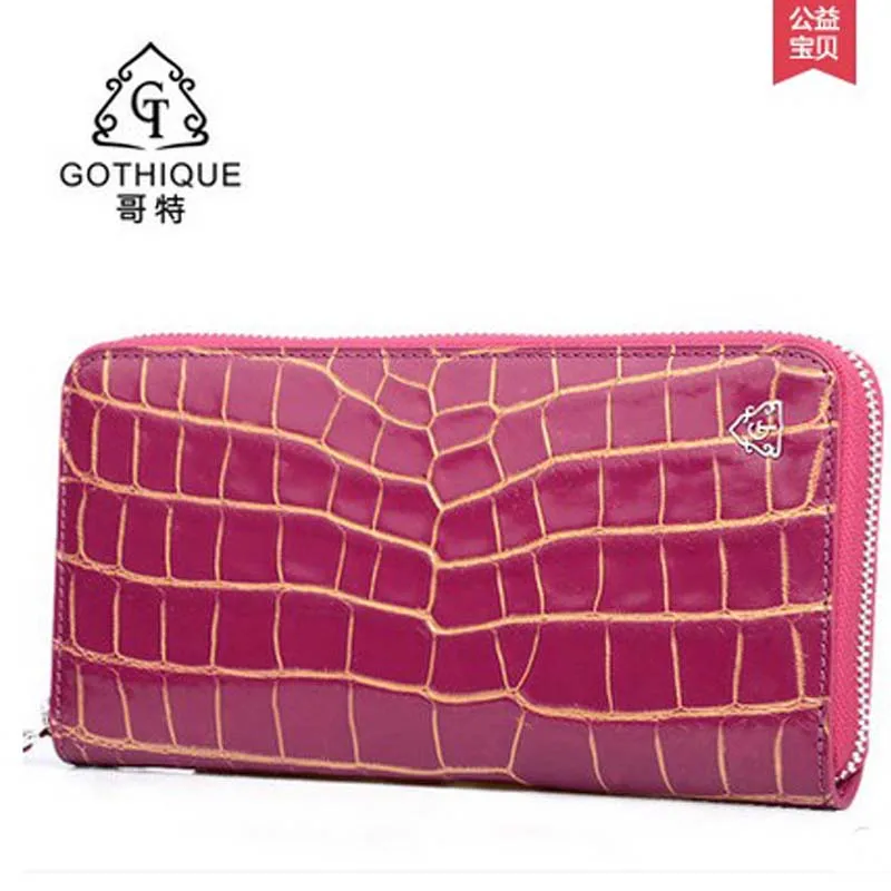 Gete 2017 new Thai alligator belly handbags women leather clean female crocodile leather hand bag bag of gold
Gete 2017 new Thai alligator belly handbags women leather clean female crocodile leather hand bag bag of gold