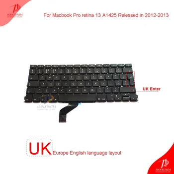 Original new Laptop Built-in Keyboard for Macbook pro retina 13inch A1425 Late2012 Early2013 UK Europe Keyboard replacement
Original new Laptop Built-in Keyboard for Macbook pro retina 13inch A1425 Late2012 Early2013 UK Europe Keyboard replacement