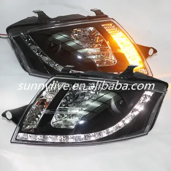 

For Audi TT LED head lamp with Projector Lens 1999 - 2006 year SN
