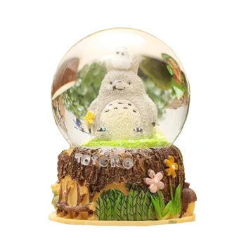 Creative Cartoon Totoro Crystal Ball With Light Music Box Resin Craft Gift For The New Year Birthday Gift Home Decor Accessories
Creative Cartoon Totoro Crystal Ball With Light Music Box Resin Craft Gift For The New Year Birthday Gift Home Decor Accessories