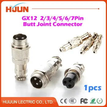 1pcs GX12 2/3/4/5/6/7 Pin 12mm High Quality Male & Female Butt Joint Connector Aviation Plug Circular Socket+Plug
1pcs GX12 2/3/4/5/6/7 Pin 12mm High Quality Male & Female Butt Joint Connector Aviation Plug Circular Socket+Plug