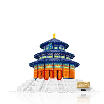 The TEMPLE OF HEAVEN OF BEIJING Structure 1052Pcs Building Blocks Educational Toys hobbies for Kids gifts Compatible With Toys
The TEMPLE OF HEAVEN OF BEIJING Structure 1052Pcs Building Blocks Educational Toys hobbies for Kids gifts Compatible With Toys