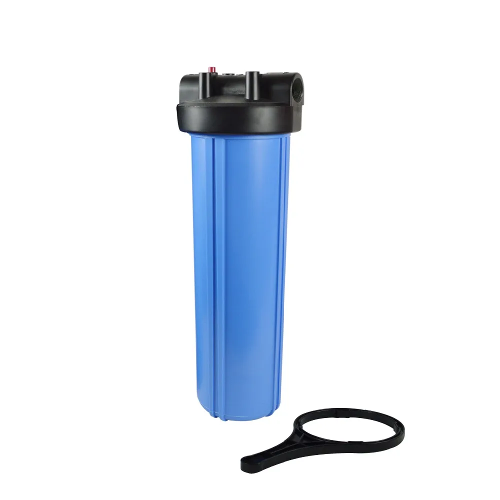 20" x 4.5" Big Blue Whole House Tank Water Filter Housing 1.5" Port with wrench
20" x 4.5" Big Blue Whole House Tank Water Filter Housing 1.5" Port with wrench