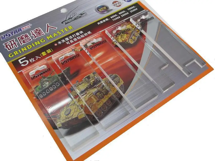 U-STAR UA-1625 Grinding Master, Reusable Grinding Tool Kit Set,with Acrylic Strips, Abrasive Papers, Mesh Number Labels
U-STAR UA-1625 Grinding Master, Reusable Grinding Tool Kit Set,with Acrylic Strips, Abrasive Papers, Mesh Number Labels