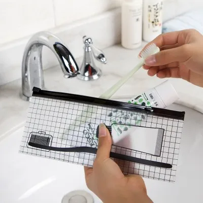 Transparent PVC waterproof self sealing bag for travelling and washing bag storage bag 22*9.5cm free shipping
Transparent PVC waterproof self sealing bag for travelling and washing bag storage bag 22*9.5cm free shipping