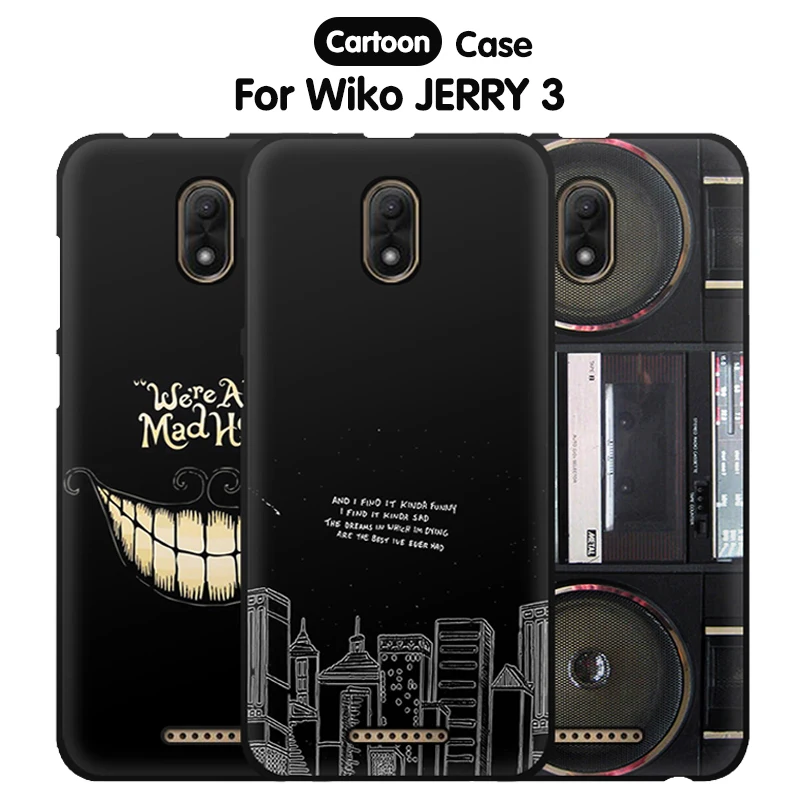 JURCHEN Phone Case For Wiko Jerry 3 Case 3D Cartoon Patterns Slim Silicone Back Cover For Wiko Jerry 3 Phone Cover TPU Soft Case
JURCHEN Phone Case For Wiko Jerry 3 Case 3D Cartoon Patterns Slim Silicone Back Cover For Wiko Jerry 3 Phone Cover TPU Soft Case