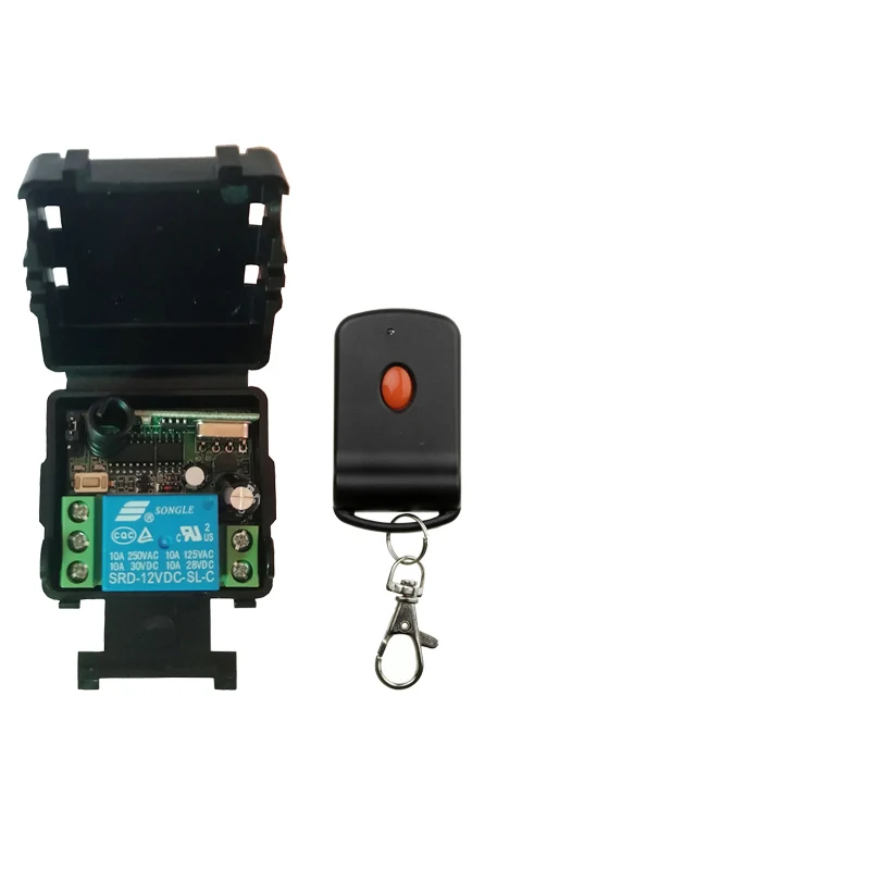 DC12V 24V 1CH 10A RF Wireless Remote Control Switch System transmitter & receiver relay Receiver Smart Home Switch
DC12V 24V 1CH 10A RF Wireless Remote Control Switch System transmitter & receiver relay Receiver Smart Home Switch