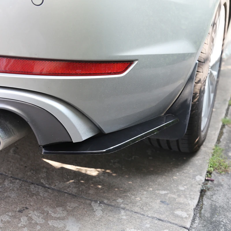 Universal Gloss Black Car Rear Bumper Spoiler Canards Anti-crash Diffuser Lip Wrap Angle Splitter Protector Auto Side Fins
Universal Gloss Black Car Rear Bumper Spoiler Canards Anti-crash Diffuser Lip Wrap Angle Splitter Protector Auto Side Fins