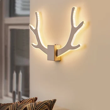 JAXLONG Nordic LED Antlers Wall Lamp Novelty Modern Home Decor Lighting Bedroom Bedside Wall Sconce Light Fixture Corridor Light
JAXLONG Nordic LED Antlers Wall Lamp Novelty Modern Home Decor Lighting Bedroom Bedside Wall Sconce Light Fixture Corridor Light