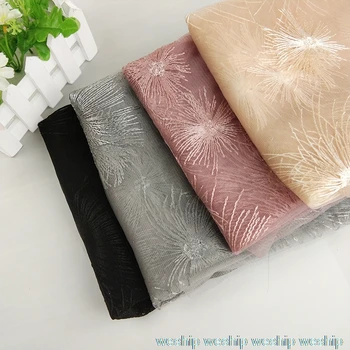 5 yards/lot purple/gray/black hollow Net yarn fabric embroidery lace mesh fabric wedding dress cloth DIY African cloth curtains
5 yards/lot purple/gray/black hollow Net yarn fabric embroidery lace mesh fabric wedding dress cloth DIY African cloth curtains