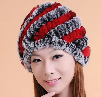 Winter Cap For Women 100% Real Rex Rabbit Hair Beanie Hat Super Hot Sell Keep Warm Free Size Mix Colors Gift for New Year Cp031
Winter Cap For Women 100% Real Rex Rabbit Hair Beanie Hat Super Hot Sell Keep Warm Free Size Mix Colors Gift for New Year Cp031