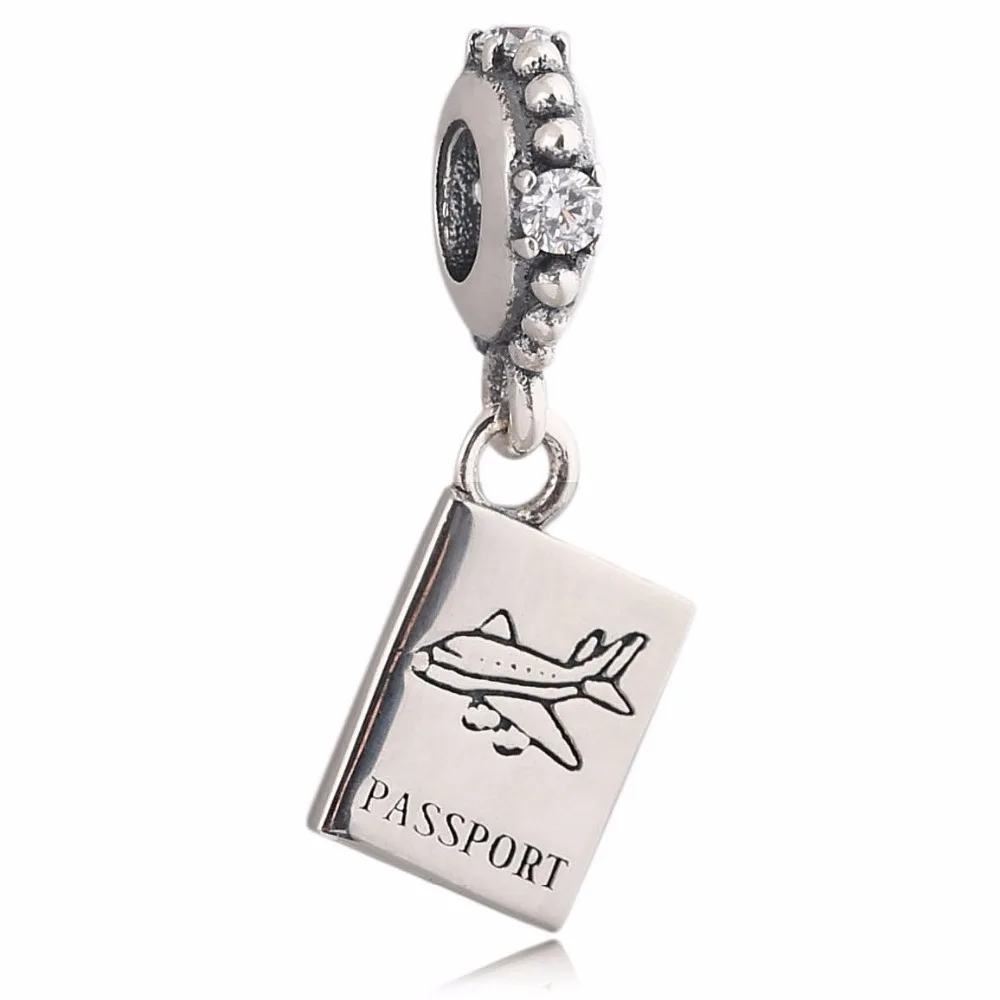Original 925 Sterling Silver pendant passport block charms Fits for Pandora Bracelets Adventure Awaits Dangle Charm Clear CZ
Original 925 Sterling Silver pendant passport block charms Fits for Pandora Bracelets Adventure Awaits Dangle Charm Clear CZ