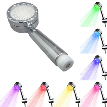 New Automatic 7 Color LED Lights Handing Shower Head for Bathroom 8008-B26
New Automatic 7 Color LED Lights Handing Shower Head for Bathroom 8008-B26