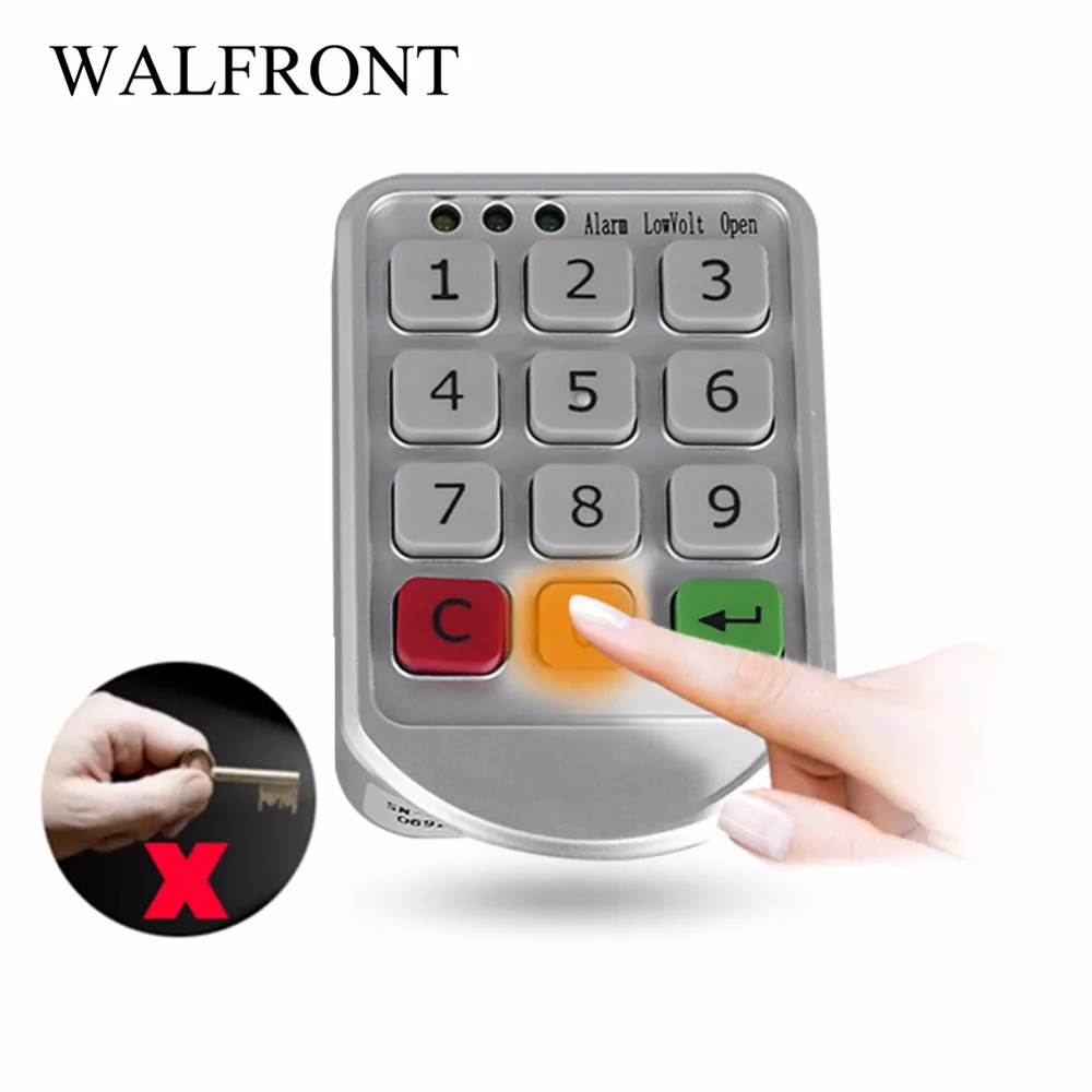 Digital Lock Electronic Door Lock Password Keypad Candad Number Code Locks for Cabinet Door Intelligent fechadura eletronica
Digital Lock Electronic Door Lock Password Keypad Candad Number Code Locks for Cabinet Door Intelligent fechadura eletronica